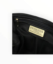 BORSA DONNA “ERMANNO SCERVINO FIRENZE” HOBO SPENCER EMBROIDERY NERO