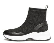 "LIU JO" Lily 16 Sneakers Sock Elastic Donna Primavera Estate 2025  Black BA3083TX262