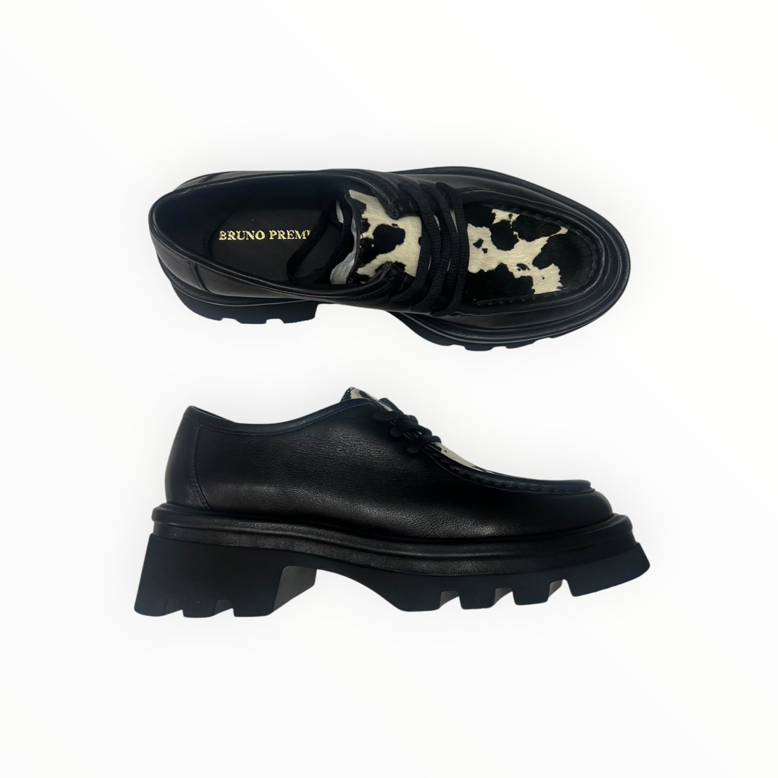 Mocassini Donna “BRUNO PREMI" BM7001X ANIMALIR/NAPPA NERO