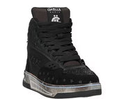 Sneakers Alta Basket Donna “Gaelle Paris” GBDC2381 Nero