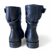 Stivaletti Donna “Bikkembergs” 22119G Pelle Vintage  Nero