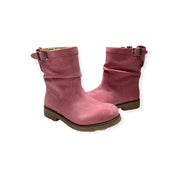 Stivaletti Donna “Bikkembergs” 22119 A Pelle Camoscio Rosa