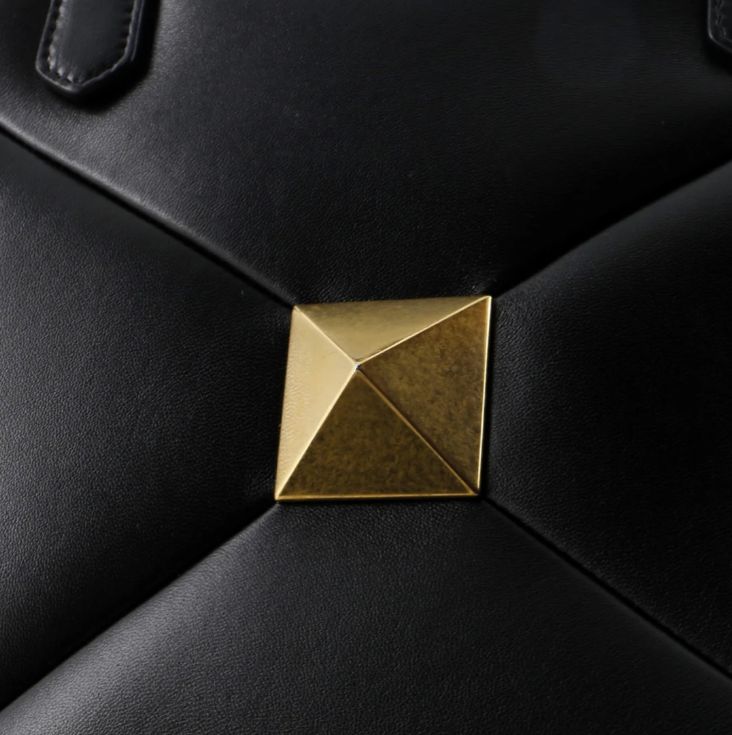 Borsa "Donna "Valentino Garavani"Tote Bag In Pelle Nero