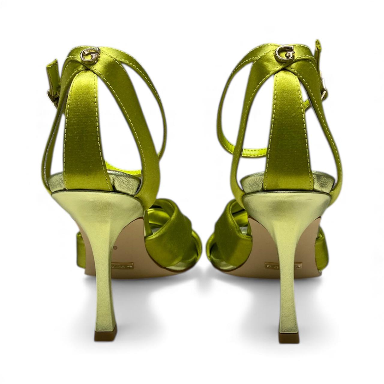 SANDALI DONNA “GUESS” FL6H2SSAT03  Raso Verde