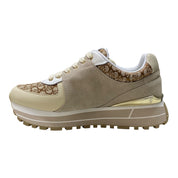 SNEAKERS DONNA “LIU JO” MAXI WONDER 87  S3603 Suede/Jacuard Beige