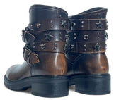 Stivaletti Donna “Cult” Who CLE104129  Brown/Black Spazzolato