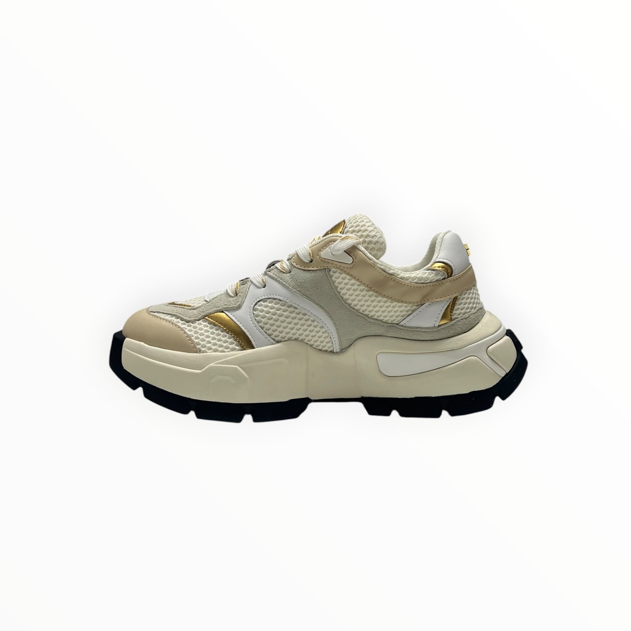 SNEAKERS DONNA “CULT” CLW445202 TAYLOR LOW PELLE BIANCO/BEIGE