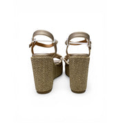 Sandali Zeppa Donna “REPLAY" RP6H0001S 0045 WADE Platino