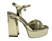 SANDALI DONNA “BRACCIALINI” BB79 PRIMAVERA ESTATE 2025 SPECCHIO  ORO