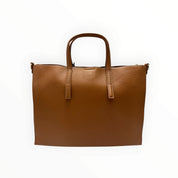 BORSA DONNA “ERMANNO SCERVINO FIRENZE” LARGE TOTE TIARA TAN CUOIO