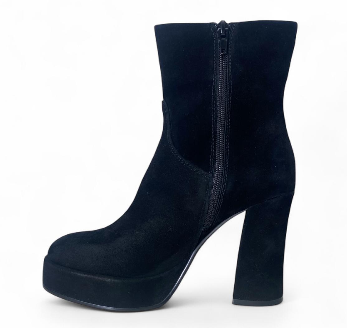 Stivaletti Donna “APEPAZZA" F3TWIGGY03/SUE Tiziana Pelle Nero