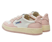SNEAKERS DONNA “AUTRY” MEDALIST AULW WB09 PELLE BIANCO/ROSA