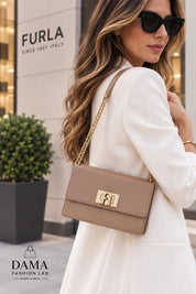 BORSA DONNA “FURLA” FUBTCCWFKACOPE0 MINI CROSSBODY GREIGE NUDE