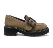 Mocassini Donna “Apepazza” F3COMBAT52/SUE Carola Pelle Beige