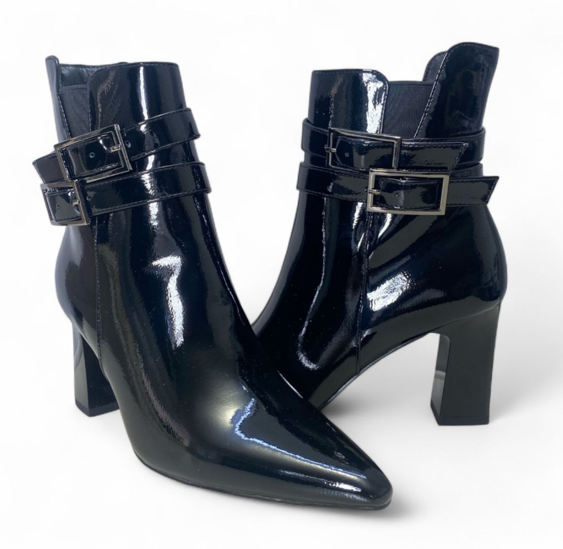 Stivaletti Donna “Braccialini” L10 Vernice Nero