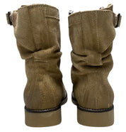 Stivaletti Donna “Bikkembergs” 1900/CP E  Pelle Beige/Avena