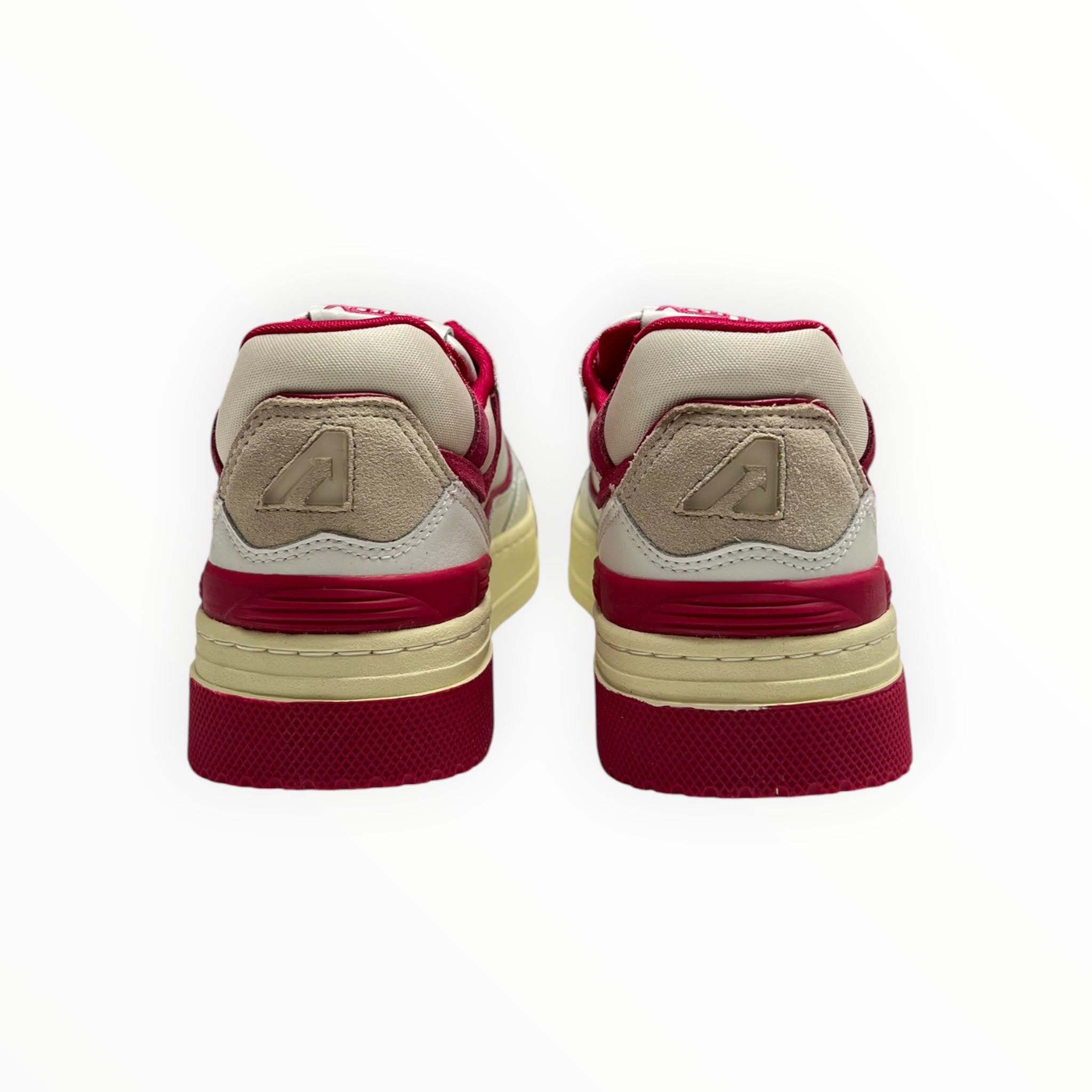 SNEAKERS “AUTRY” CLC ROLW MM44 PELLE BIANCO/FUCSIA
