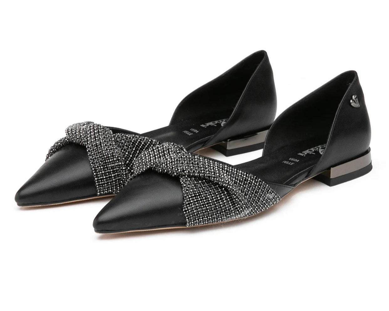 BALLERINE DONNA “BRACCIALINI” BB123 PRIMAVERA ESTATE 2025 NERO