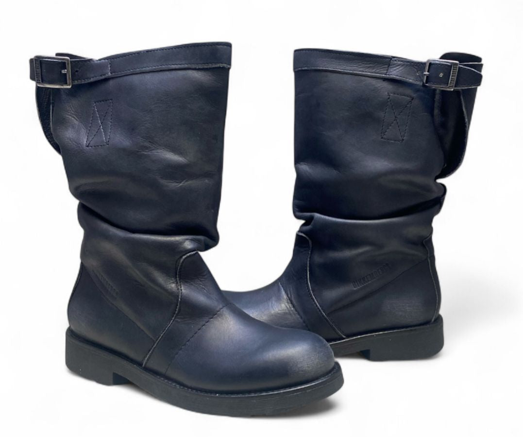 Stivaletti Donna “Bikkembergs” 20322 Cp A Used Pelle Vintge Nero