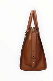 Borsa Donna “MICHAEL KORS” AVRIL 35F4G4VS3B LARGE TZ SATCHEL BROWN MARRONE