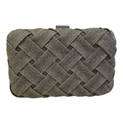 BORSA DONNA “MENBUR" 85143 0071 CLUTCH LAMINATO ORO