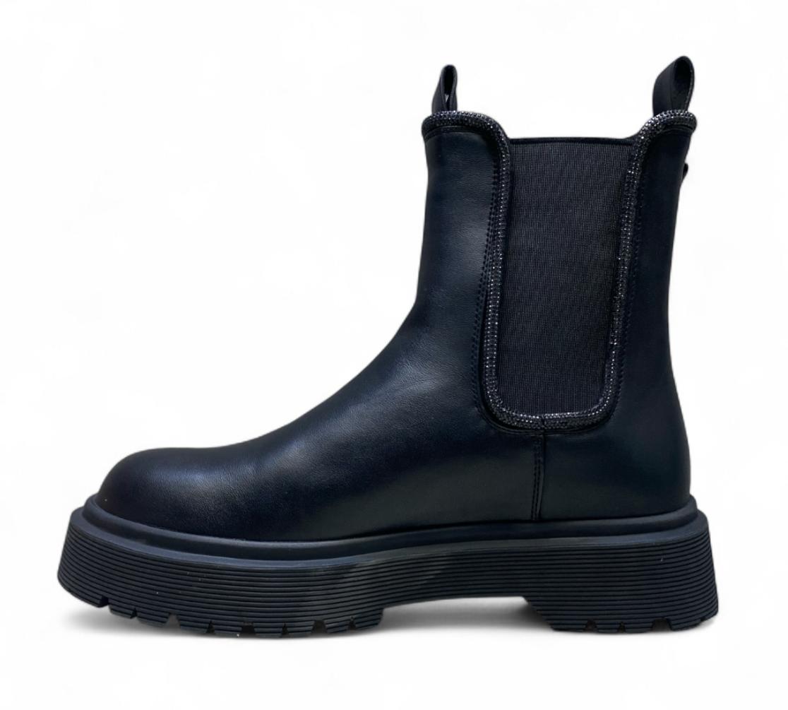 Stivaletti Beatles Donna “BRACCIALINI” L71 Nero