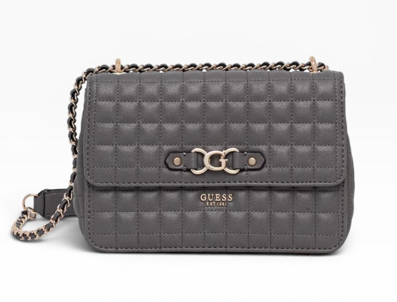 BORSA Donna “GUESS” QG842421 Nadira Slate Grigio Scuro