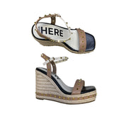 Sandali Zeppa Donna "MENBUR" 25347 0087 Nude