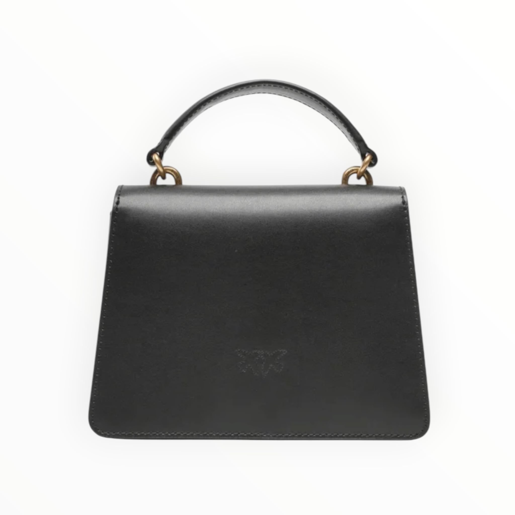 BORSA DONNA “PINKO ”LOVE ONE TOP HANDLE MINI LIGHT A0F1 Z990 PELLE NERO