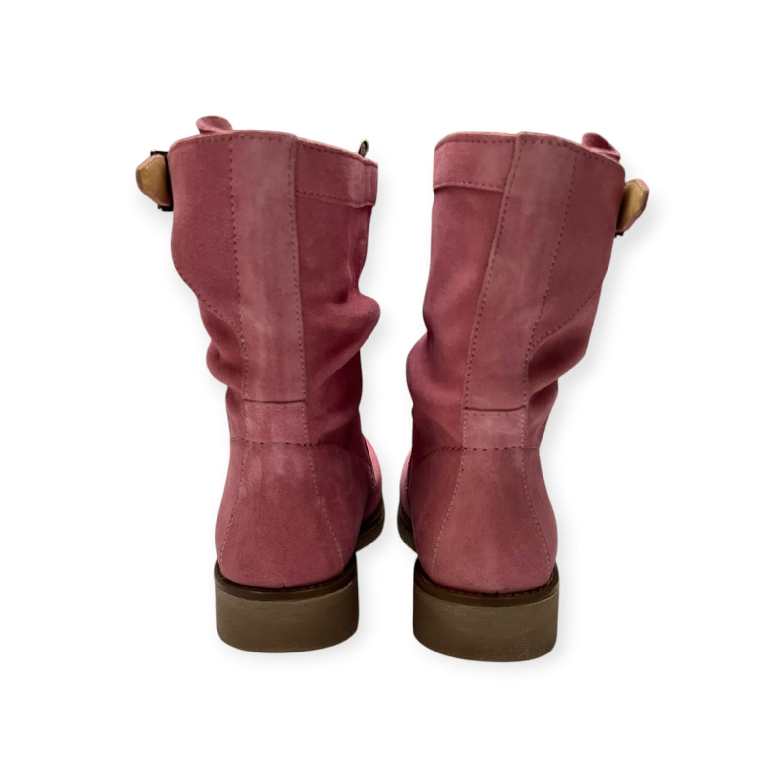 Stivaletti Donna “Bikkembergs” 22119 A Pelle Camoscio Rosa