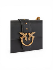 BORSA DONNA “PINKO ” LOVE ONE MINI ST. CL. VITELLO NERO