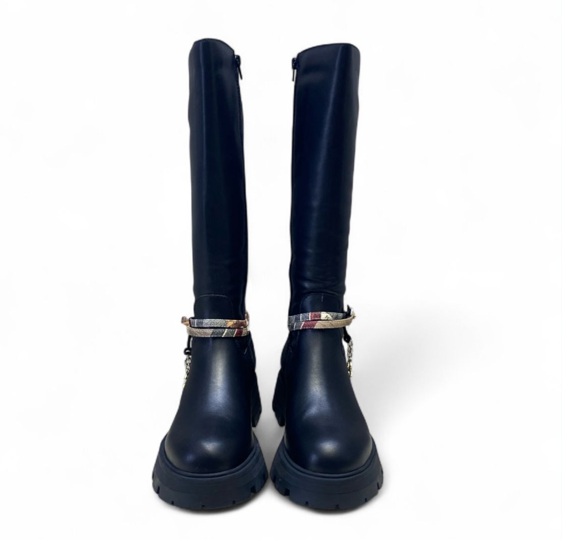 Stivali Donna “GATTINONI CIRCUS” Leroy P10 Pelle Nero