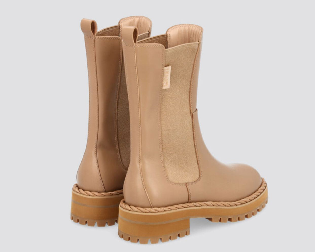 Stivaletti Beatles Donna “LIU.JO” Pink 178 Torchon Camel