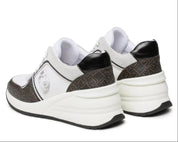 Sneakers Donna “Liu Jo” Alyssa 10  – BIANCO/MARRONE