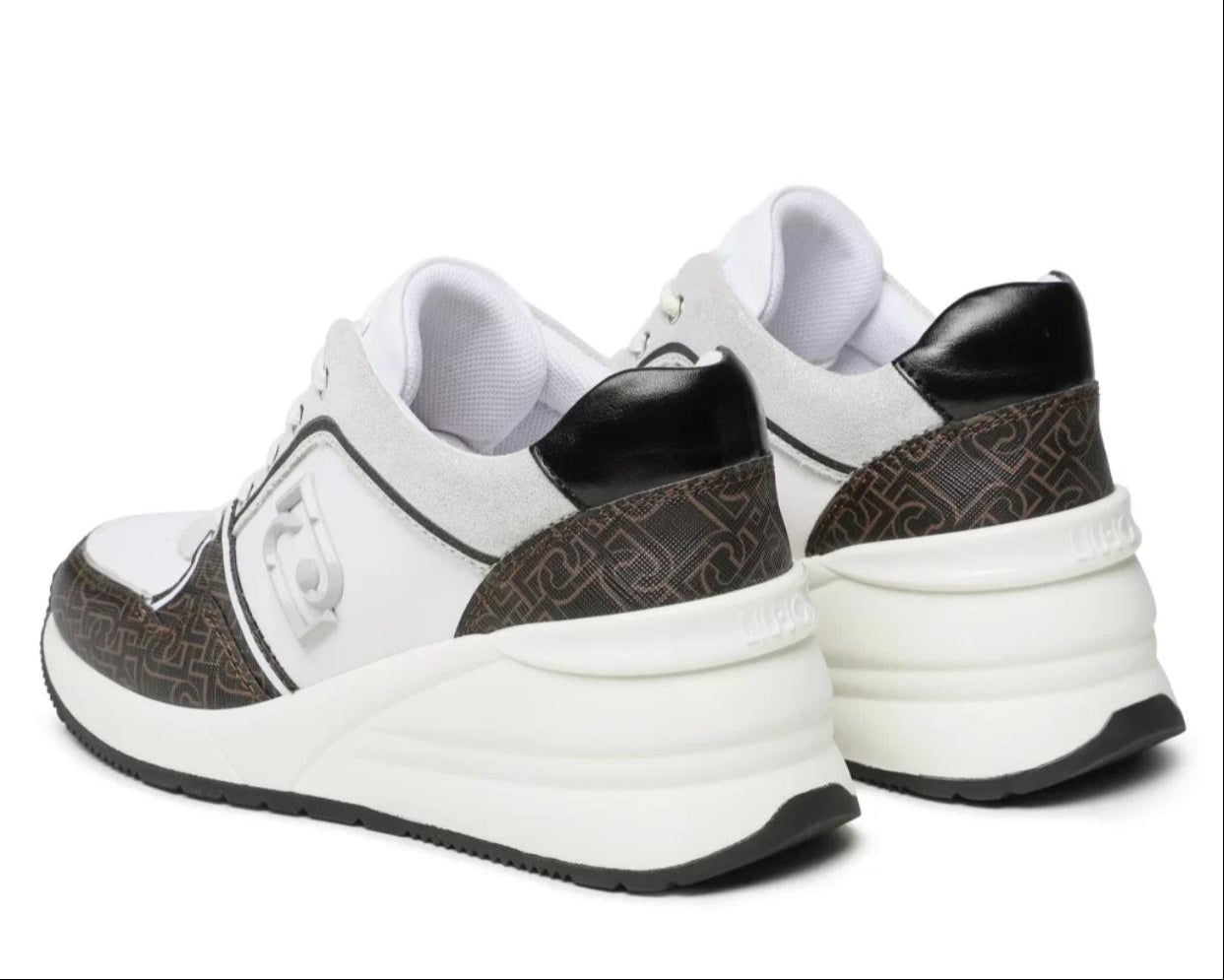 Sneakers Donna “Liu Jo” Alyssa 10  – BIANCO/MARRONE