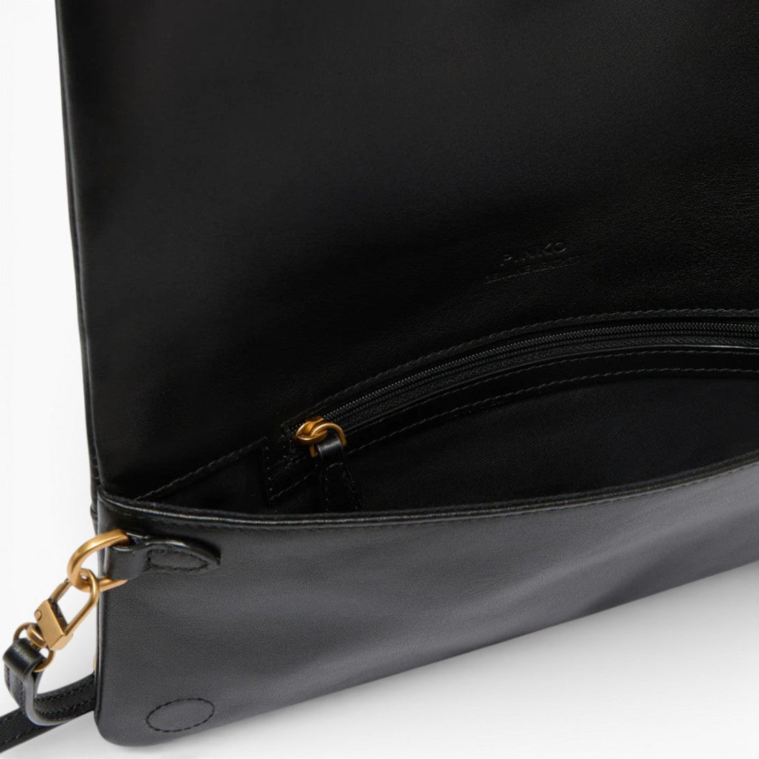 BORSA DONNA “PINKO ” CLICK SOFT HORIZONTAL CLASSIC VITELLO NERO