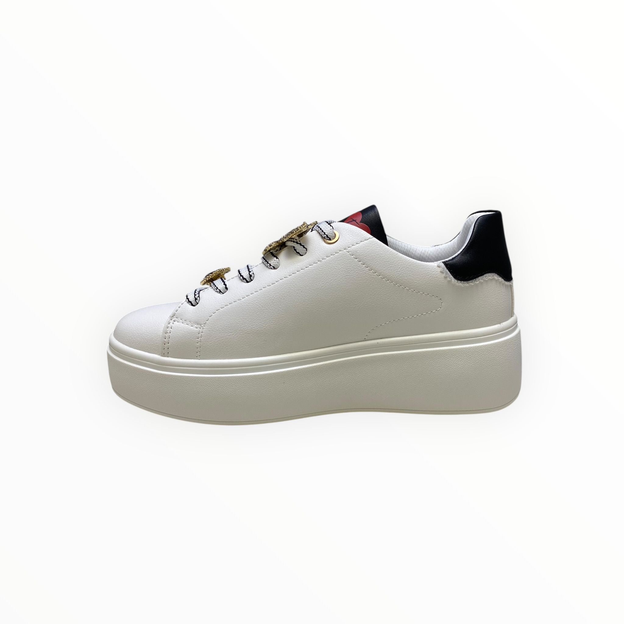 Sneakers Donna “BRACCIALINI” BA136 Bianco/Nero