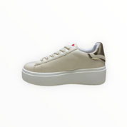 Sneakers Donna “BRACCIALINI” BA138 Avorio/Gold