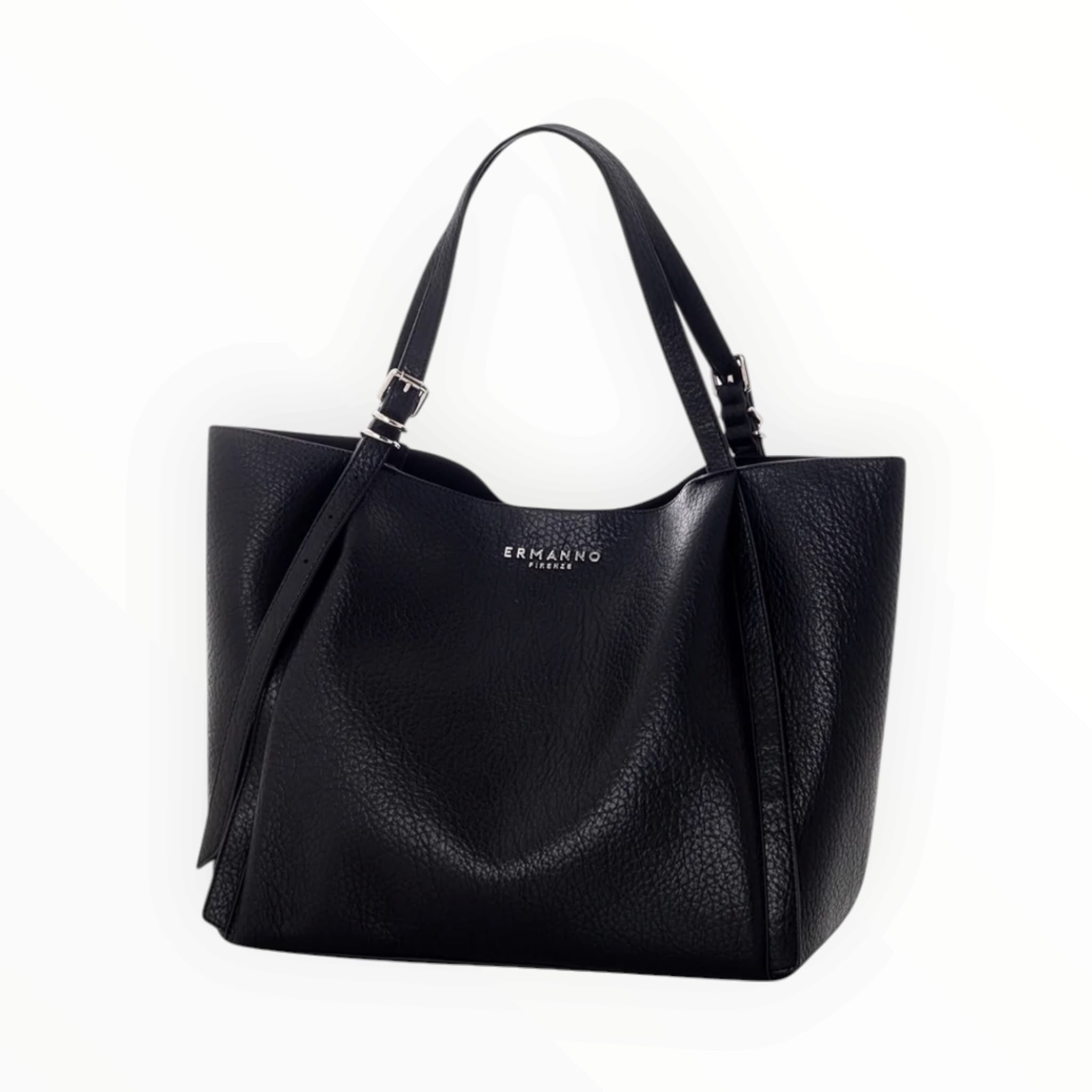 BORSA DONNA “ERMANNO SCERVINO FIRENZE” TOTE BAG LARGE VERA BIANCO