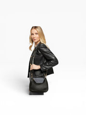 BORSA Donna “GUESS” HWANAHP5115 BLA HOBO  Nero