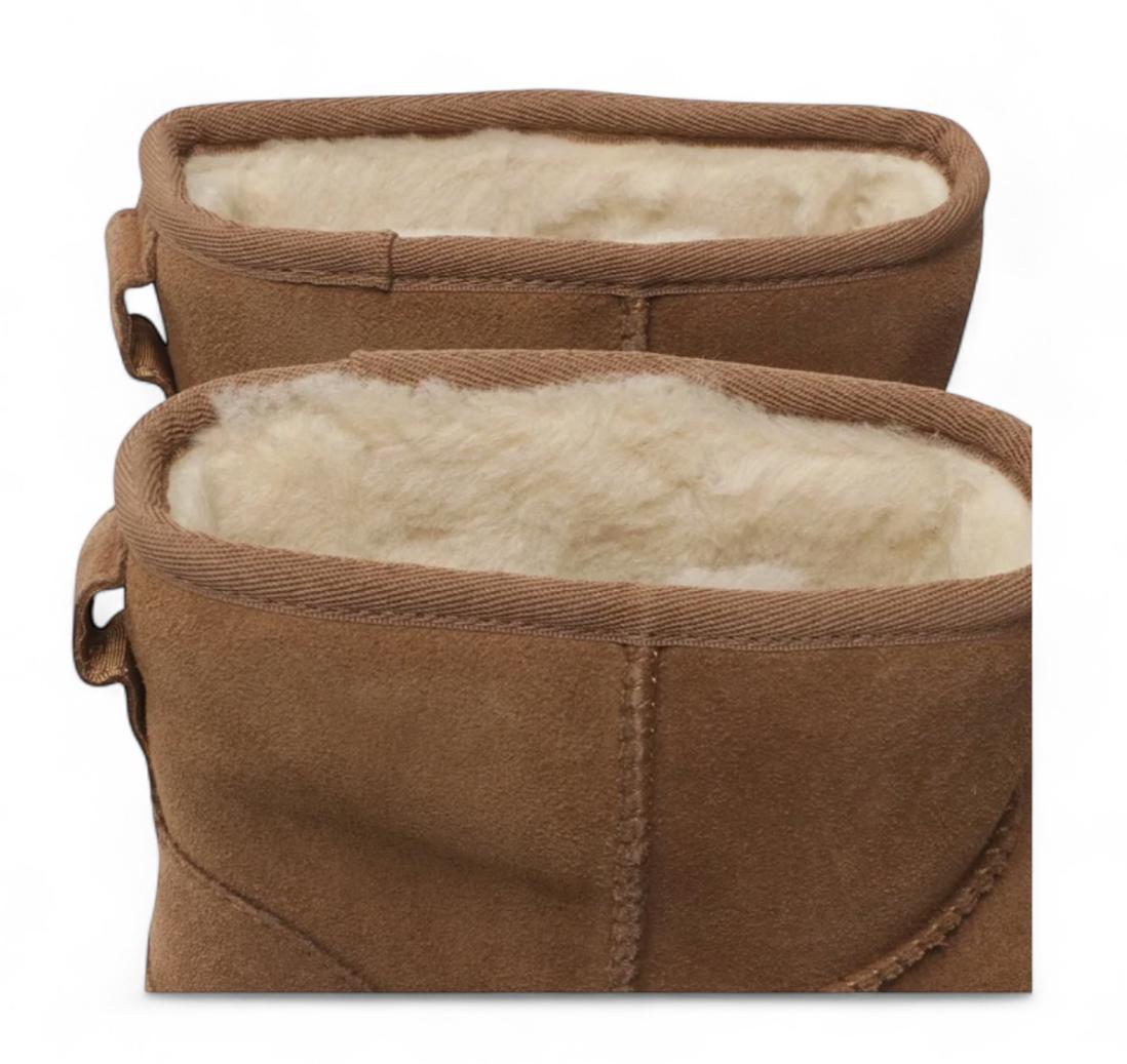 Stivaletti Donna "UGG" Classic Mini Platform Chestnut