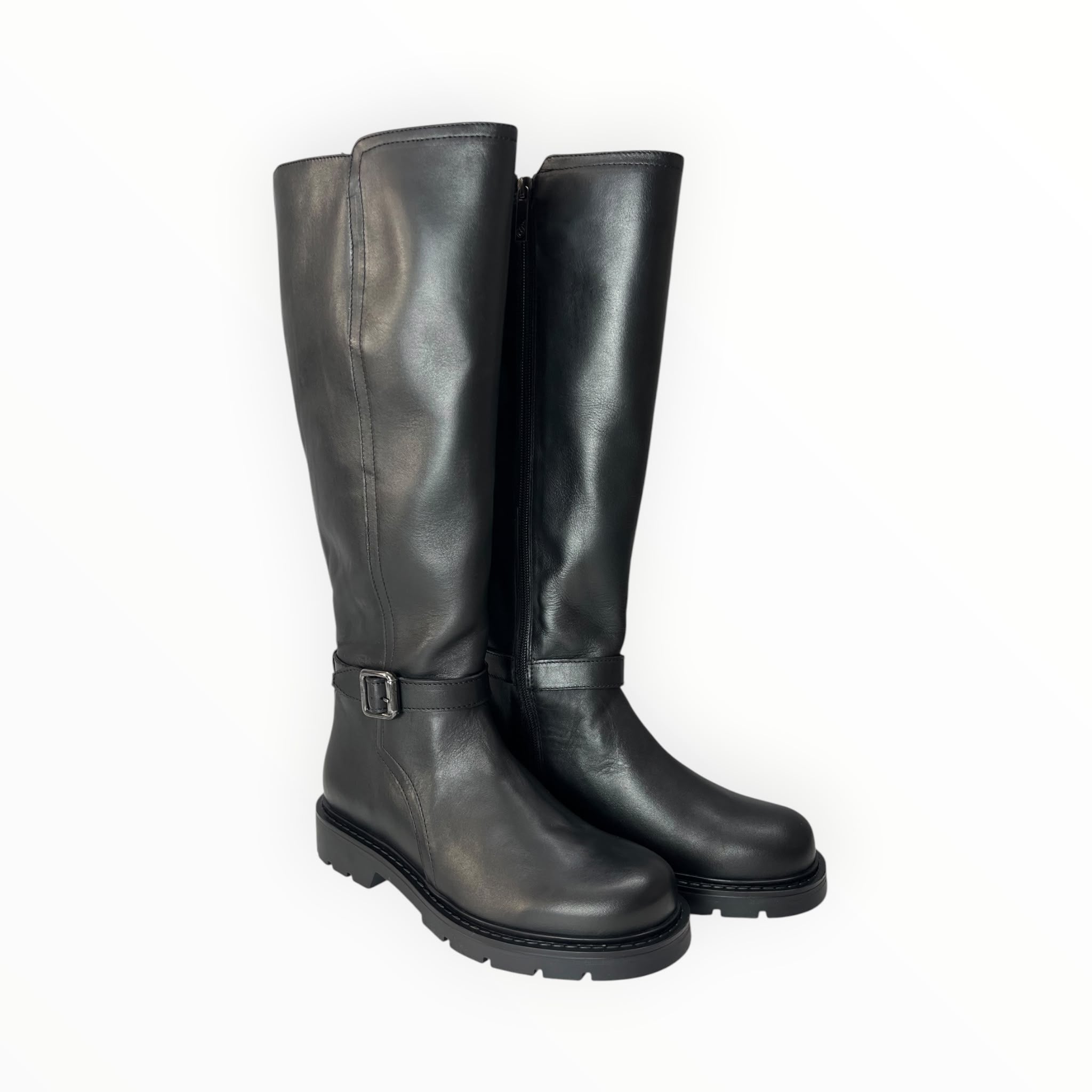 Stivali Donna “CARMENS” Brit Boot 56174 Pelle Nero