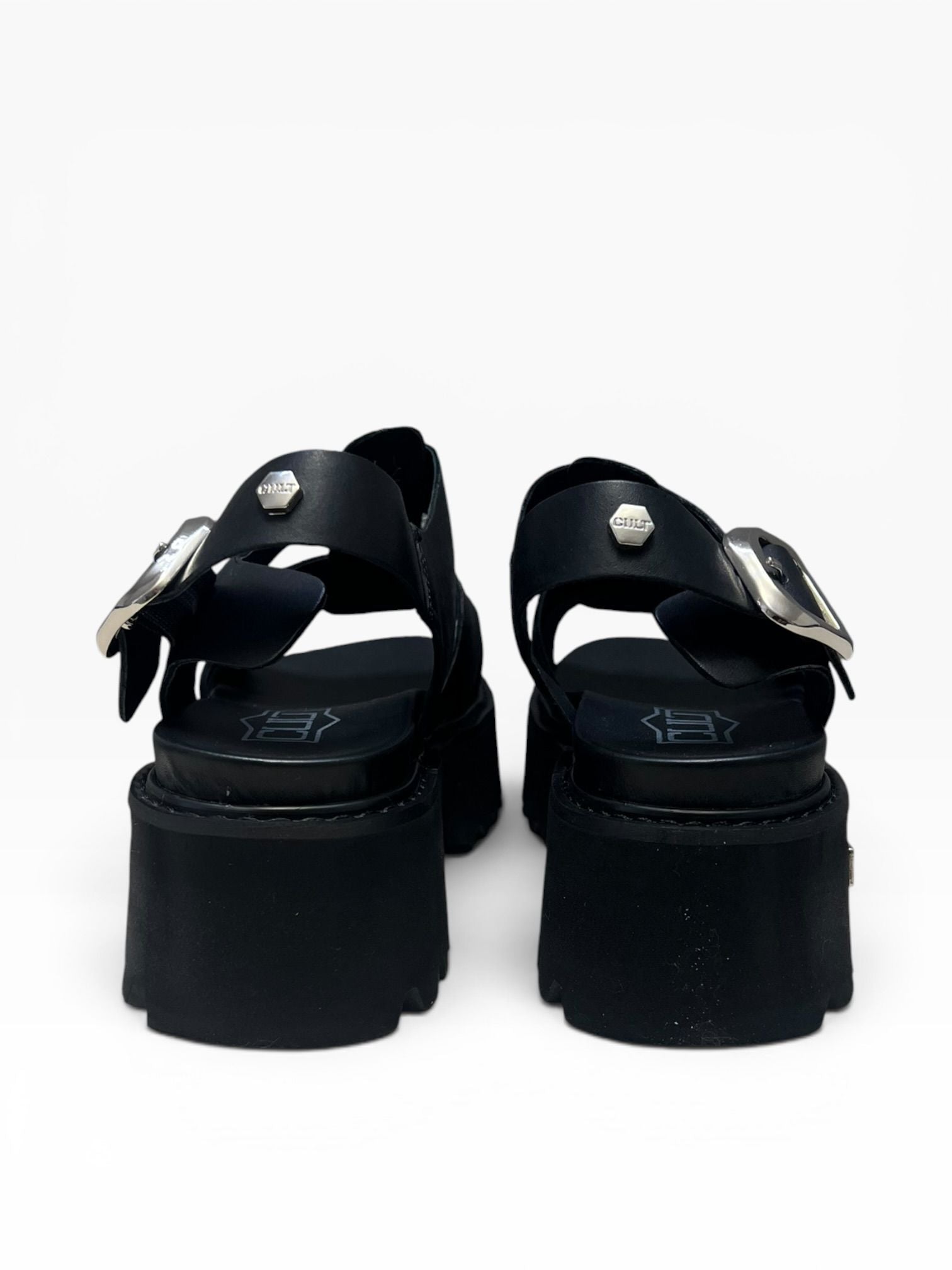 SANDALI DONNA “CULT” CLW453500 CHER PELLE NERO