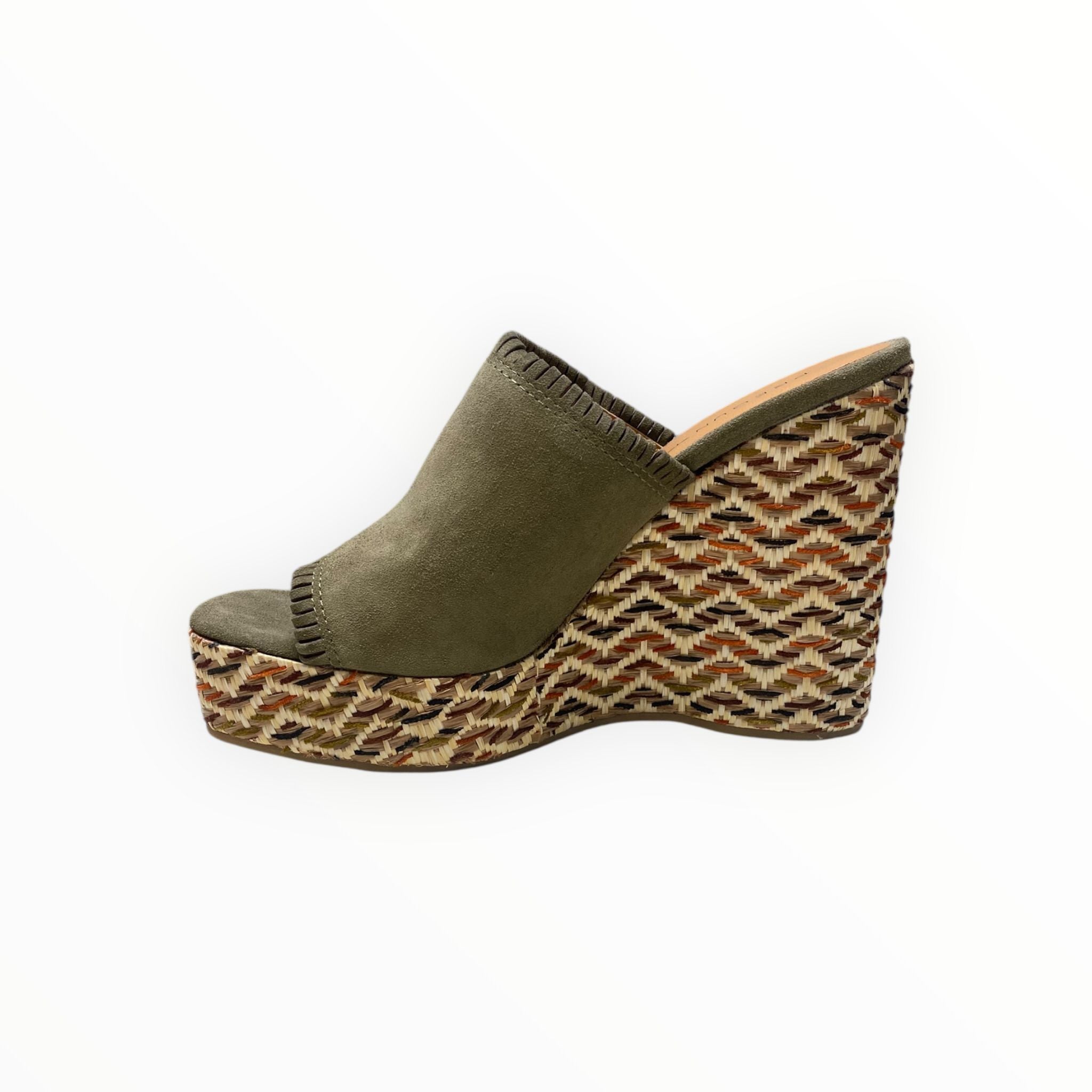 Sandali Zeppa Donna “PREGUNTA”2319508 003 Oliva/Verde