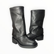 Stivali Donna “ELVIO ZAN" EC1502X Pelle  Nero