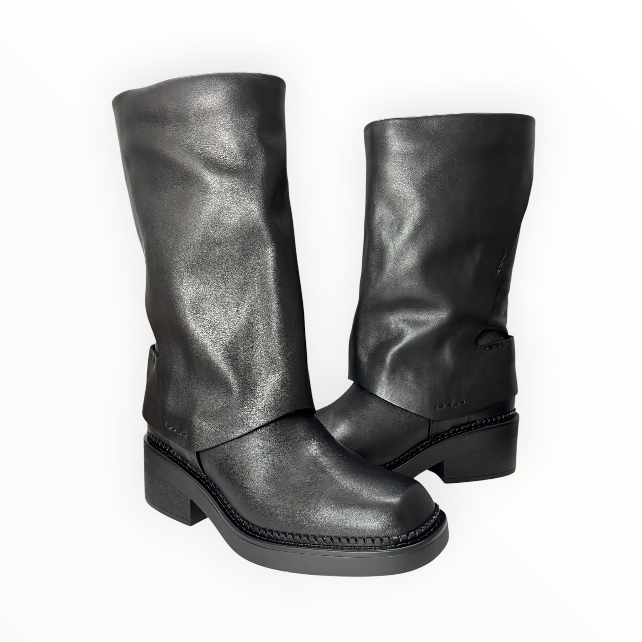 Stivali Donna “ELVIO ZAN" EC1502X Pelle  Nero