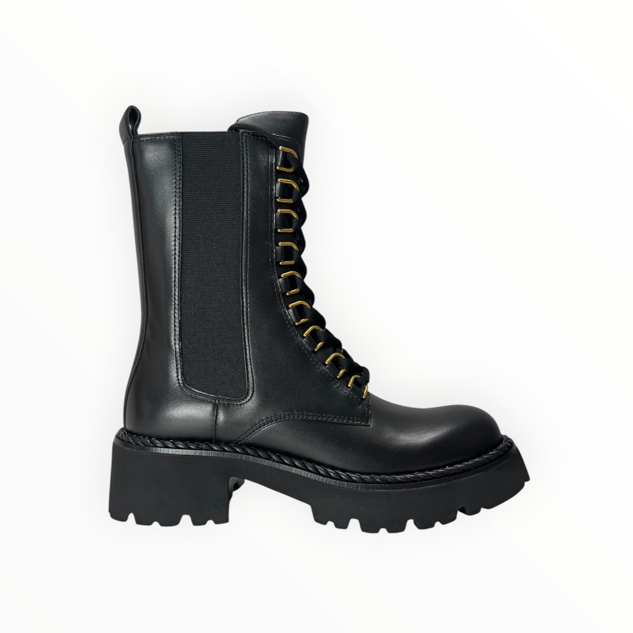 Stivaletti Anfibio Donna “BRUNO PREMI” BI5003X Pelle Nero