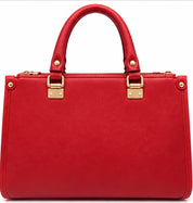 BORSA DONNA “LIU JO” 019016 E0087 M SATCHEL BOUBLE ROSSO