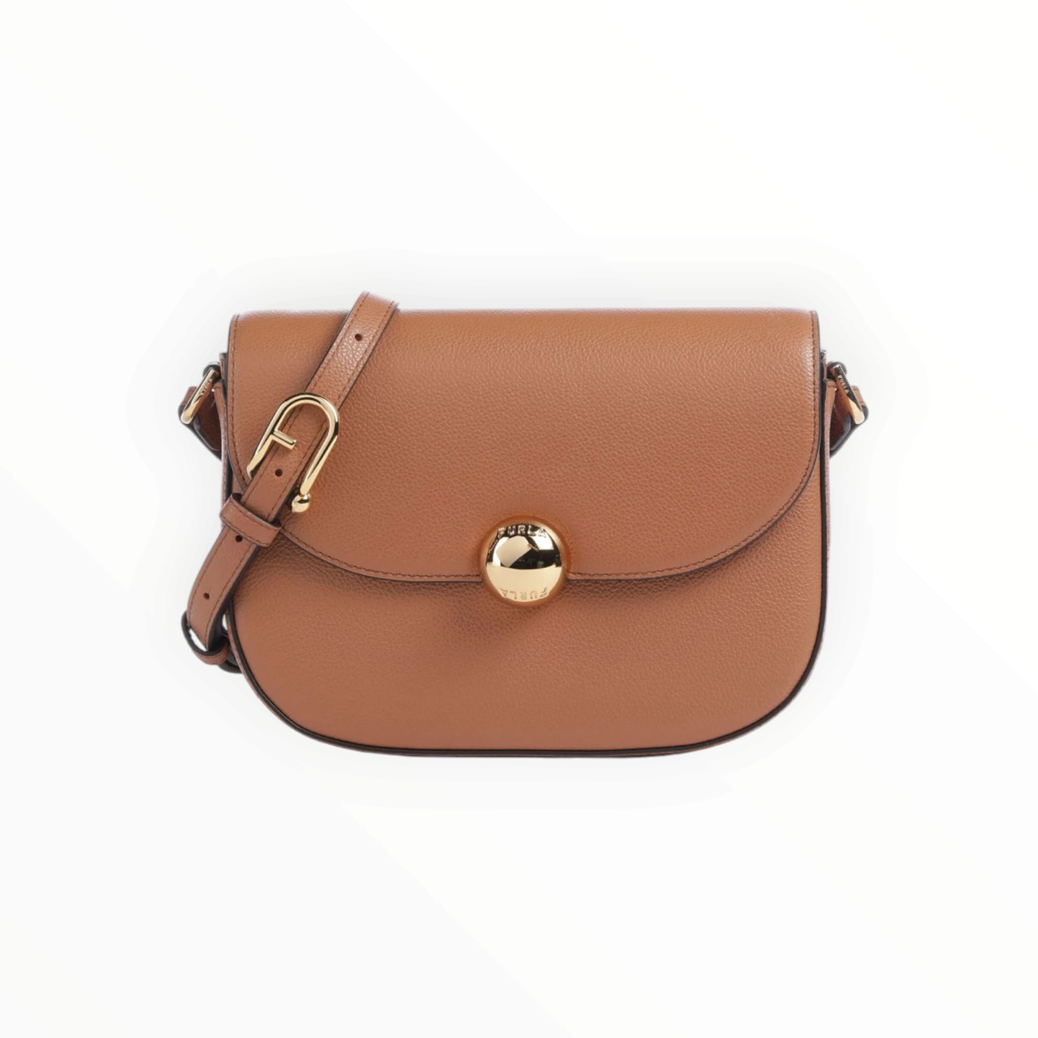 BORSA DONNA “FURLA” FUBTCSW01887PE0 MOONLIGHT B PELLE BRANDY CUOIO