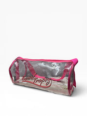BORSA  DONNA “PINKO ”SAINT TROPEZ SUMMER BAG 1Z202M Y 63T TRASPARENTE PVC FUXIA